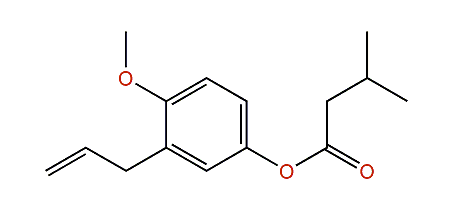 3-Allyl-4-methoxyphenyl 3-methylbutanoate